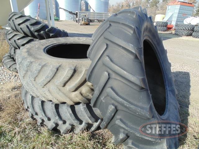 (3) 710/70R38 tires, 